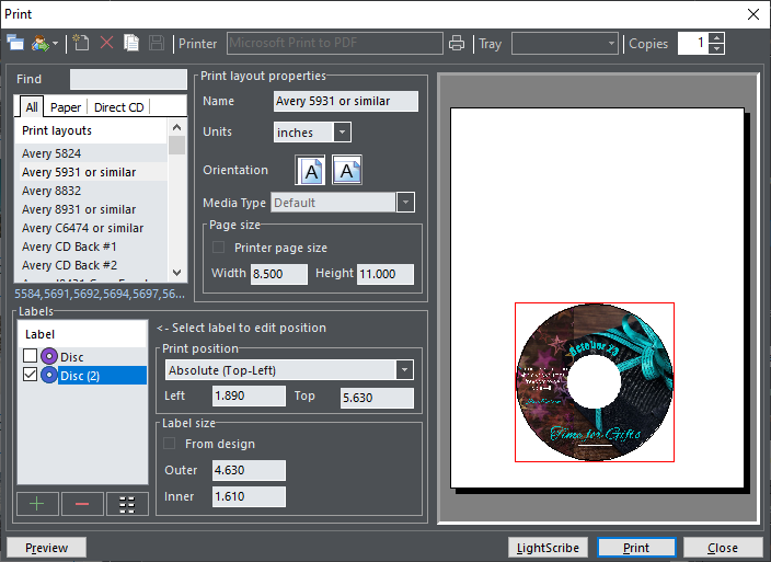 Cd Dvd Label Maker Software For Windows Cd Label Designer