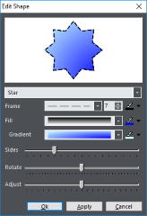 Shape editing